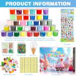 Zhhgoo Fluffy Slime Set