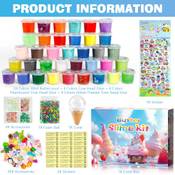 Zhhgoo Fluffy Slime Set