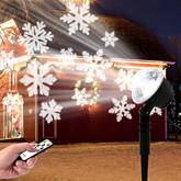 2023 Weihnachten LED Projektorlampe, 16 Muster Projektor Lichter mit  Fernsteuerung, Außenbeleuchtung Weihnachten Licht Projektor, Welleneffekt  Außen