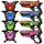 Ziffy Laser Tag Guns Set