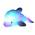 Zinsale LED-Delphin