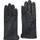 Zluxurq Damen Leder Handschuhe