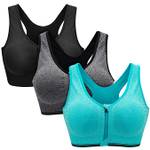 Zoerea Damen Zip Sport BH