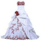 Zorayi Damen Elegante Kapelle Zug Prinzessin Ballkleid