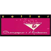Zotter Champagner + Himbeeren Vergleich