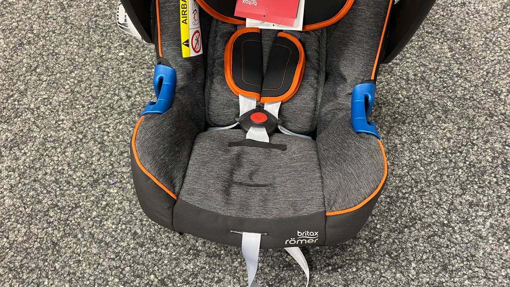 Kindersitz Gruppe 2 getestet: Nahaufnahme der Sitzfläche.