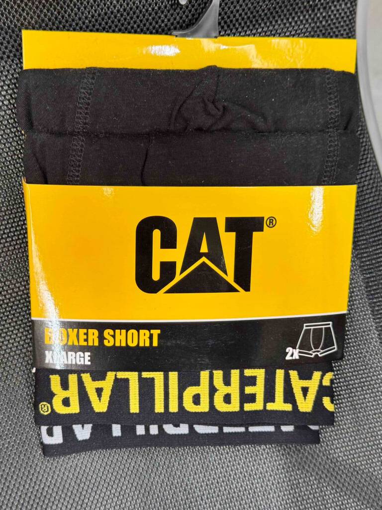 Nahaufnahme der Boxershorts im Test, die sich in einem 2-er-Pack befinden.