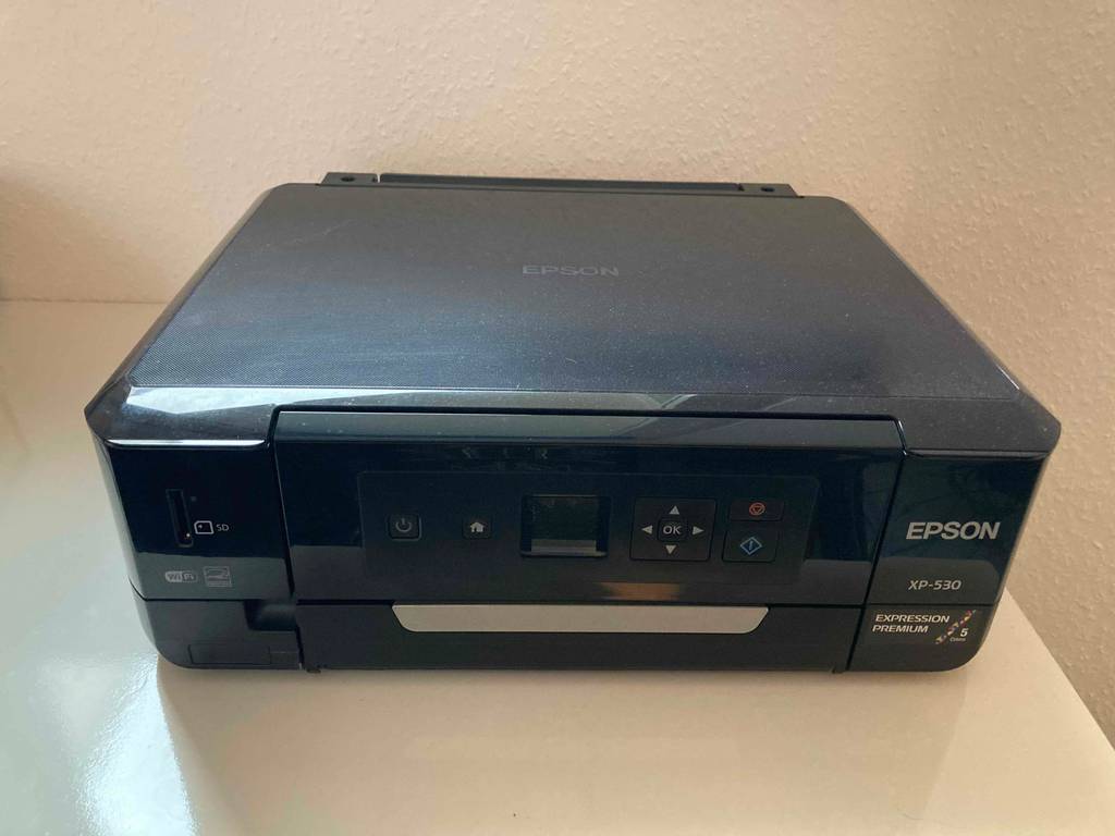 Ein getesteter AirPrint-Drucker auf einer hellen Fläche.