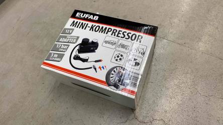 EUFAB Mini Kompressor 12 V bis max. 18 bar kaufen