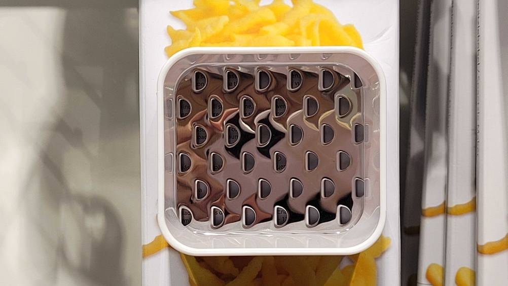 Die Reibefläche der getesteten Spätzlehobel.