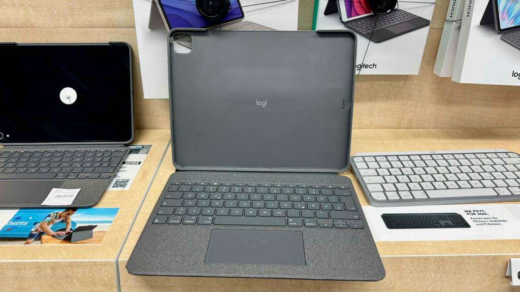 Test: Frontaufnahme der Hülle für das iPad 8.