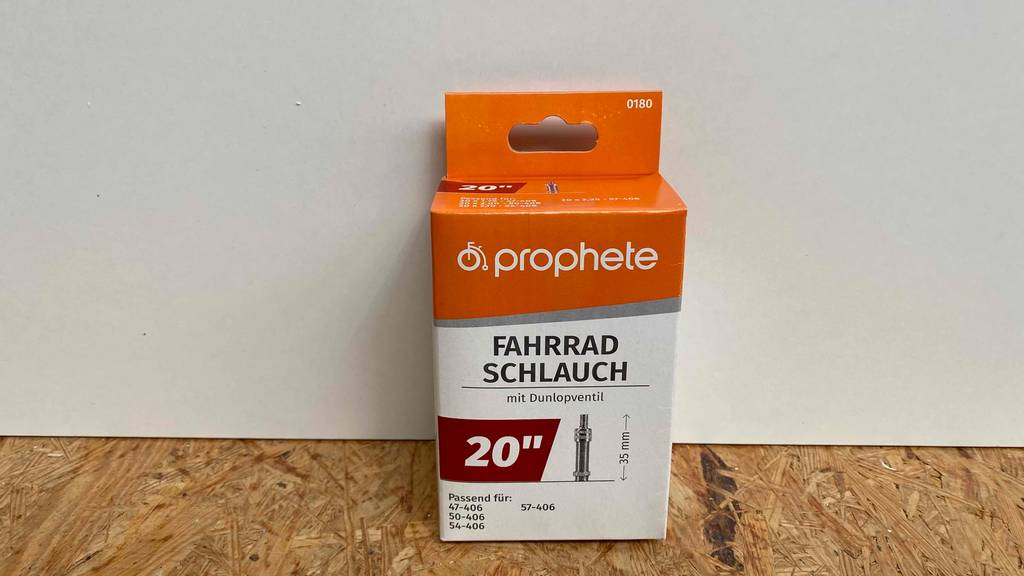 Fahrradschlauch-Test: Verpackung von Fahrradschlauch 20