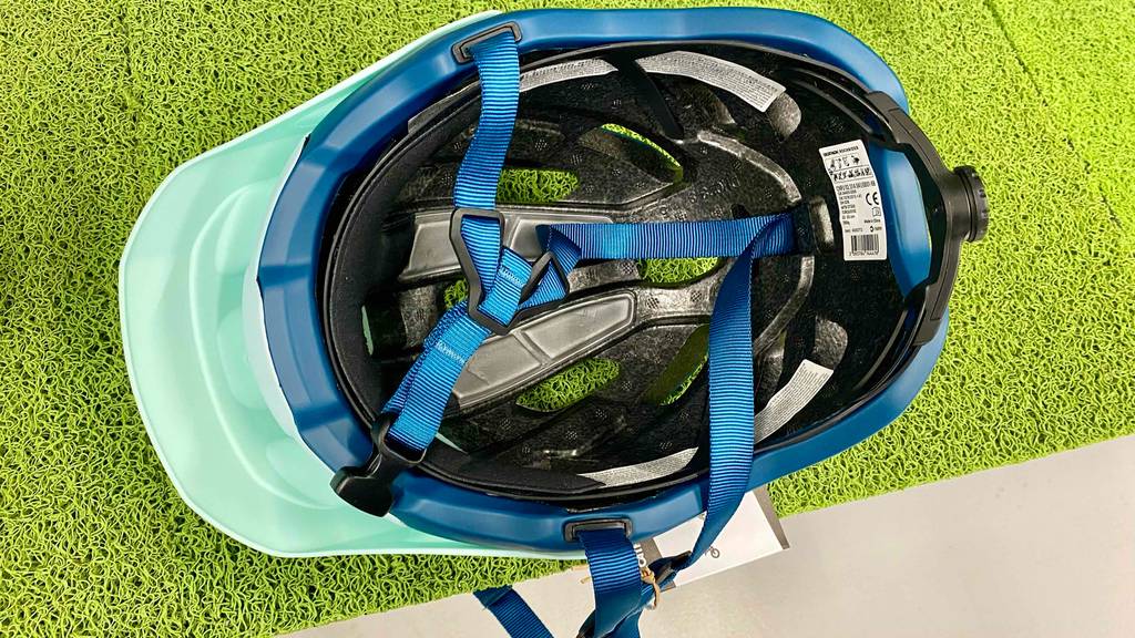 MTB-Helm getestet: Nahaufnahme Innenseite.