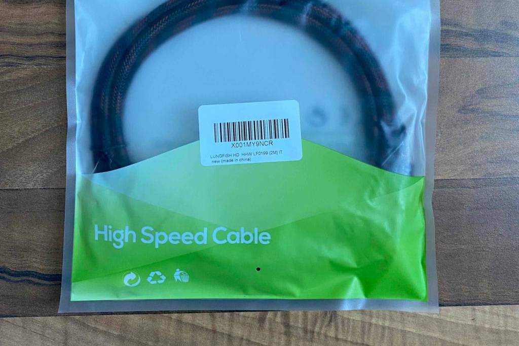 HDMI-Kabel (3m) im Test: Ein Kabel in seiner Originalverpackung
