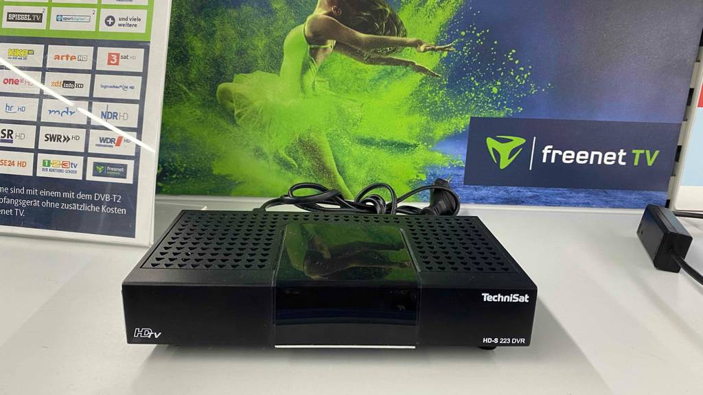 Technisat-Receiver im Test: Frontansicht eines Technisat-Receivers.