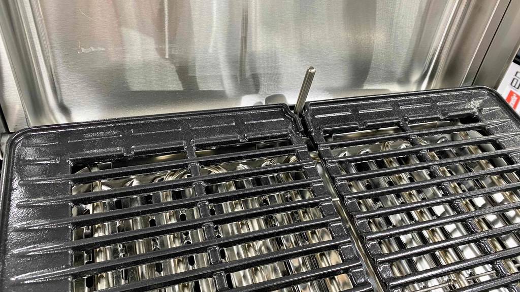 WMF Elektrogrill im Test: Nahaufnahme Grillrost