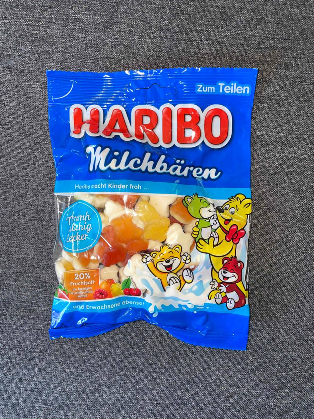 Haribo Milchbären.