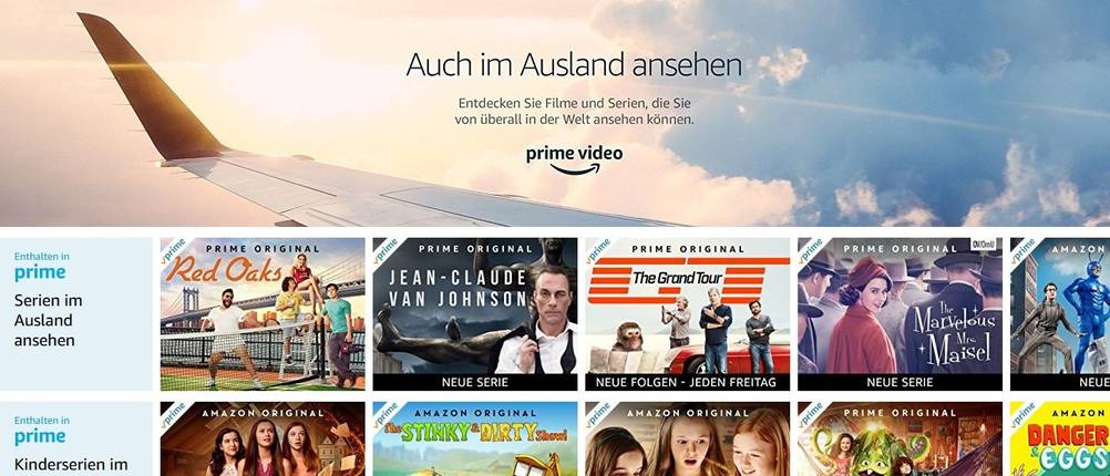 amazon im ausland sehen