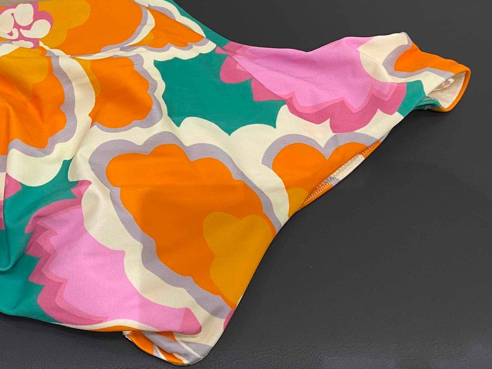 Detailaufnahme des Stoffes eines getesteten