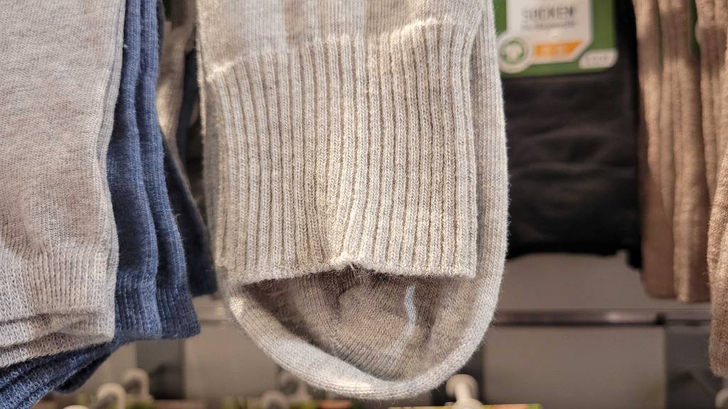 Der Bund der getesteten Diabetikersocken im Fokus.