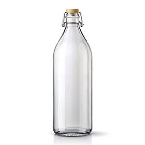 1-Liter-Trinkflasche-Test: Eine Trinkflasche mit einem Bügelverschluss.