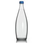 1-Liter-Trinkflasche-Test: Eine Glas-Trinkflasche mit Drehverschluss.