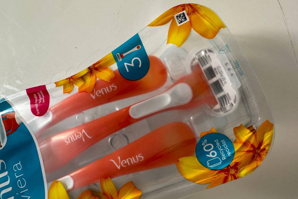 Damenrasierer im 3er Pack Originalverpackung