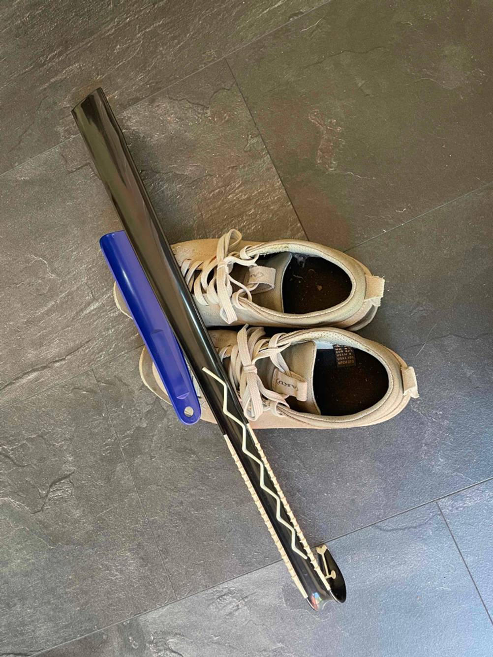 Abbildung Schuhe mit Schuhlöffel