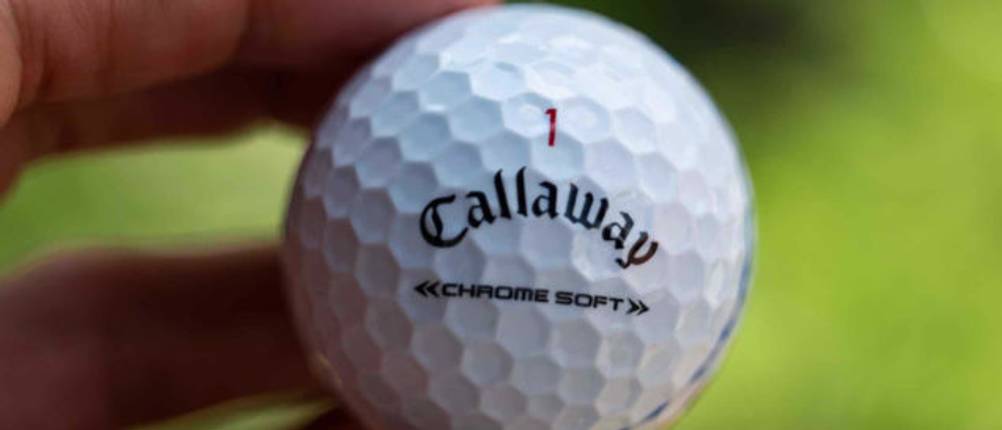 Golfball - Callaway Chrome Soft 4