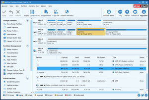 Partitionsmanager Vergleichssieger MiniTool Partition Wizard Pro