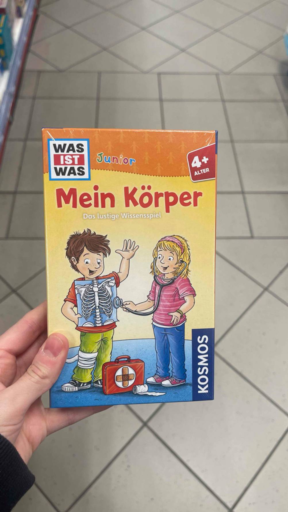 Das getestete Lernspiel mit dem Namen 