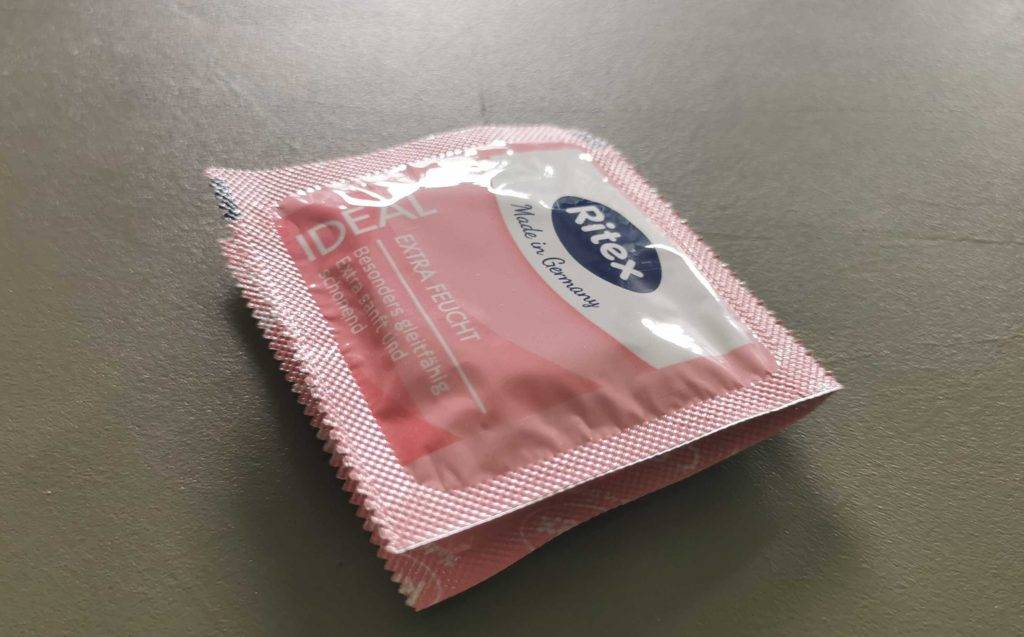 Kondom von Ritex.
