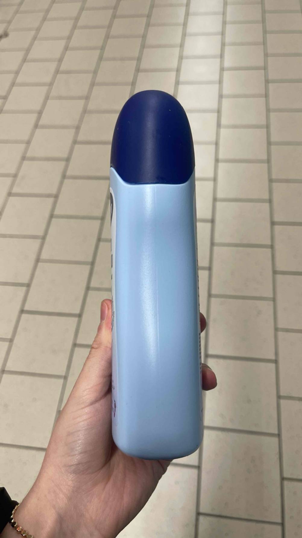Seitenansicht des getesteten Bübchen-Shampoos.