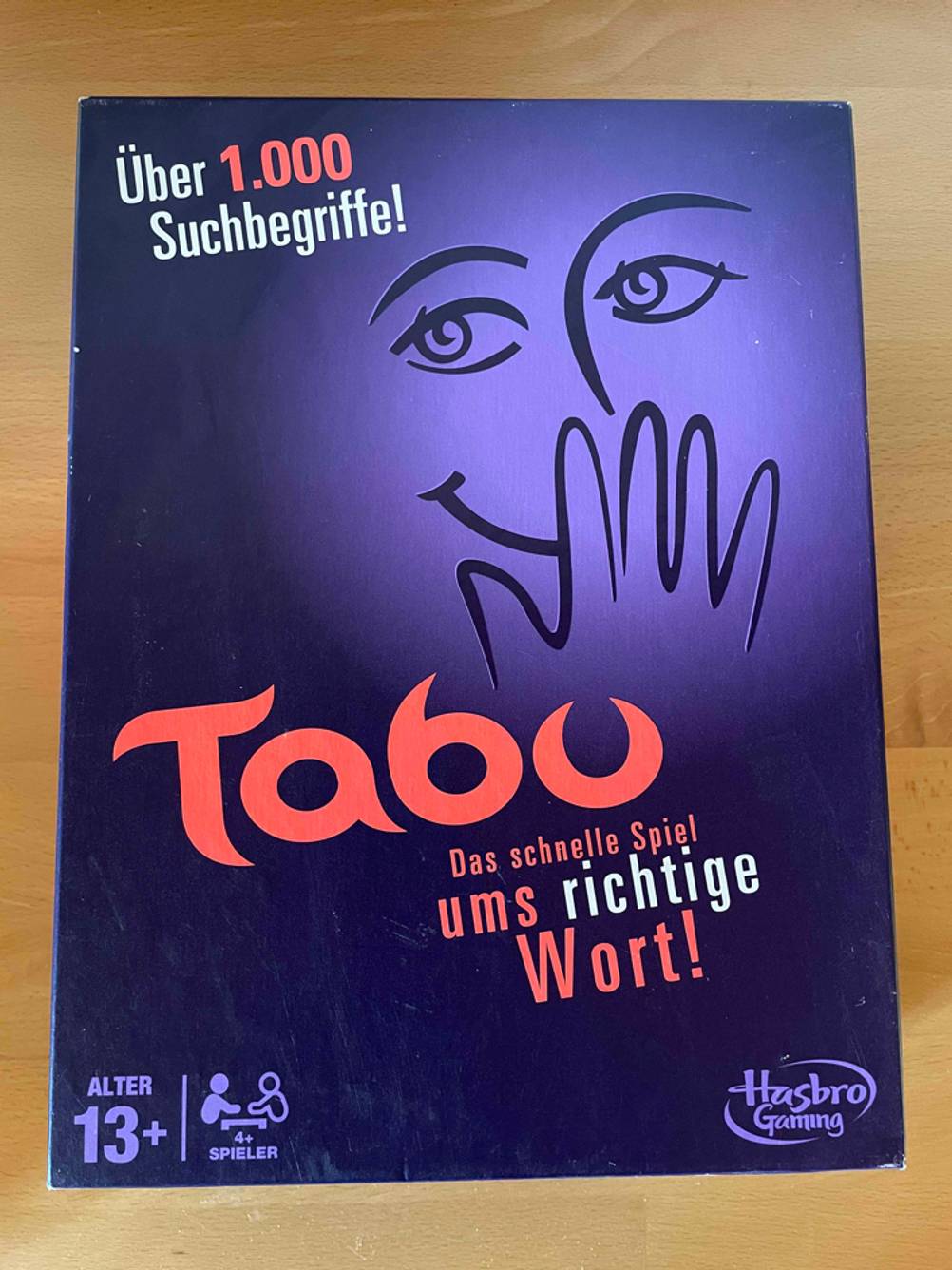 Spiel in Schachtel - geschlossen.
