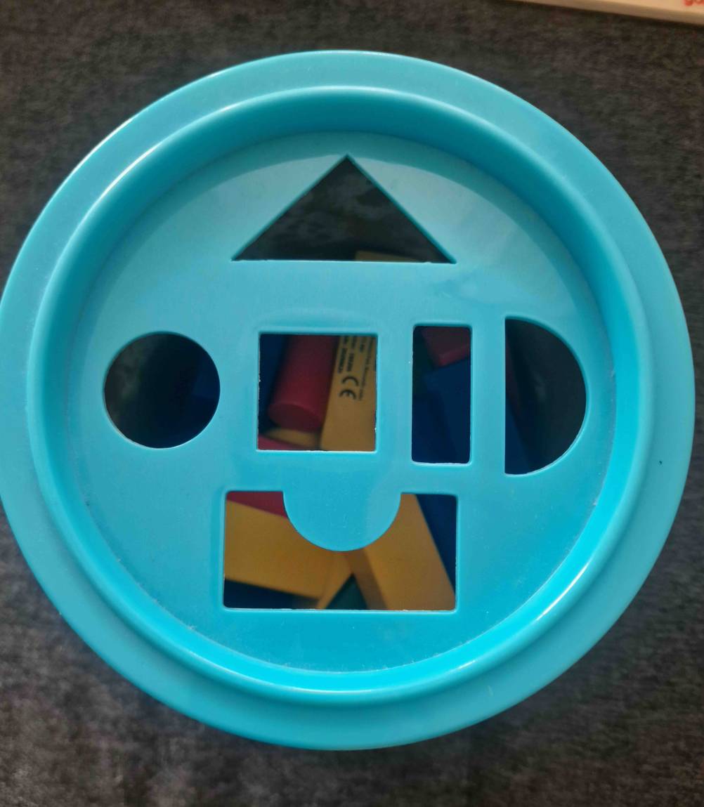 Lernspielzeug von oben.