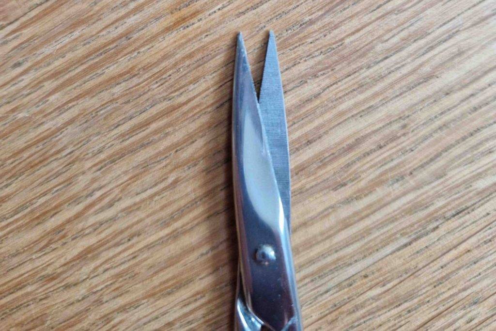 Nagelschere getestet: Klinge von Nagelschere.