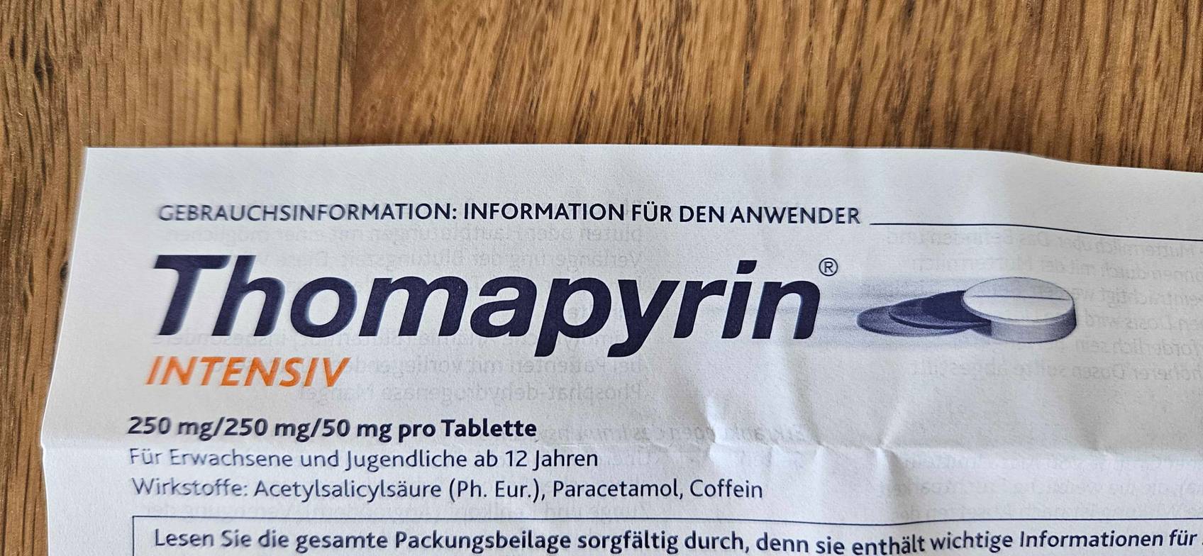 Ibuprofen Und Thomapyrin Intensiv Kombinieren www.vergleich.org