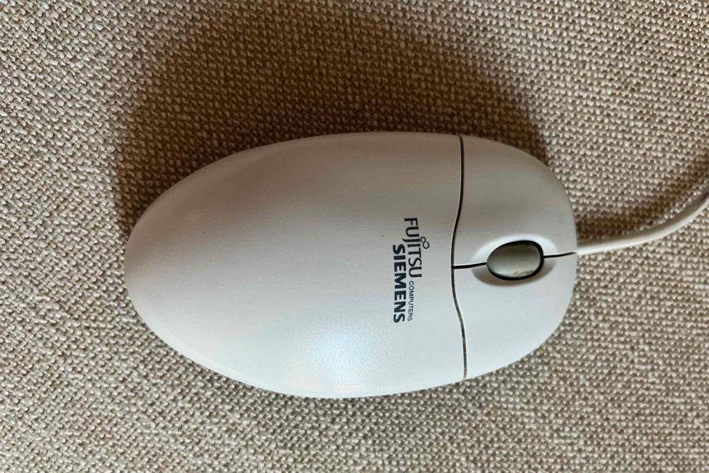 PC-Maus getestet: weiße Maus von Siemens - kabelgebunden.