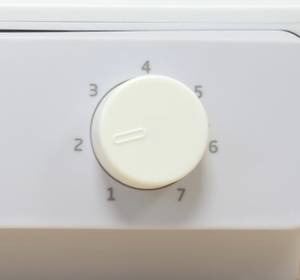 Bedienfeld eines Flachtoasters