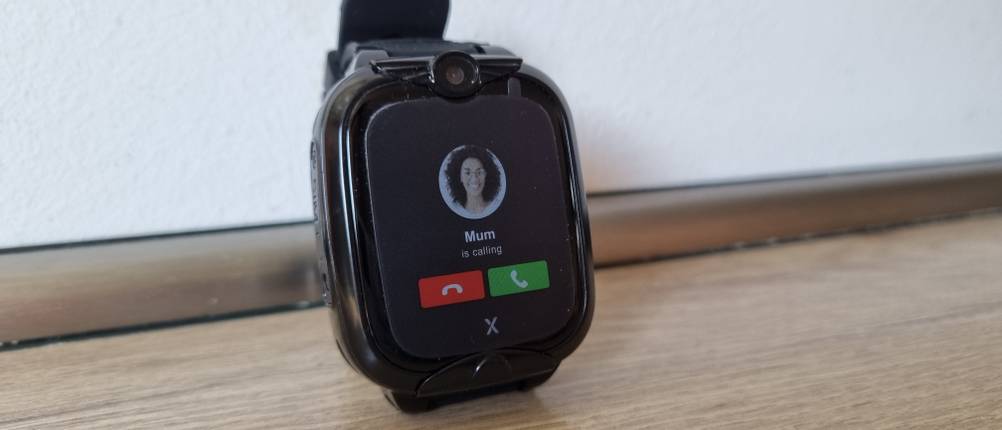 Das Display einer getesteten Kinder-Smartwatch. 