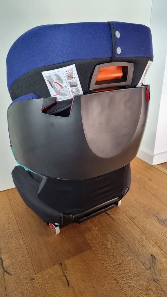 Sitzerhöhung im Test: Die Rückseite einer Sitzerhöhung. 