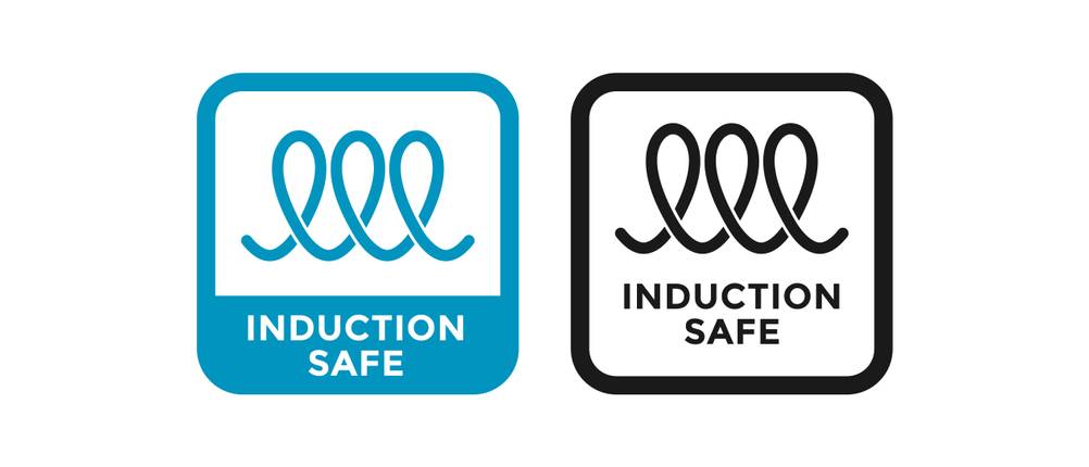 22-cm-Pfanne im Test: Symbol für die Induktionsherdeignung