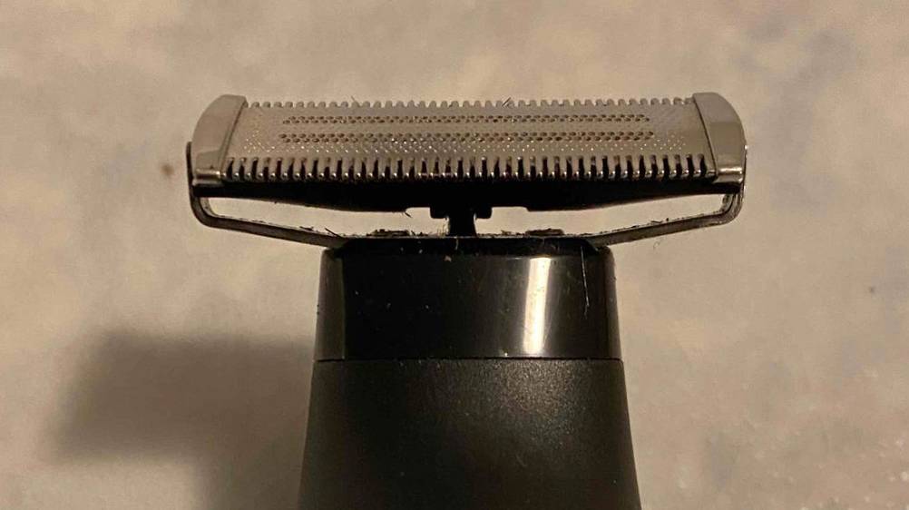 Die Klinge eines Braun-Rasierer .