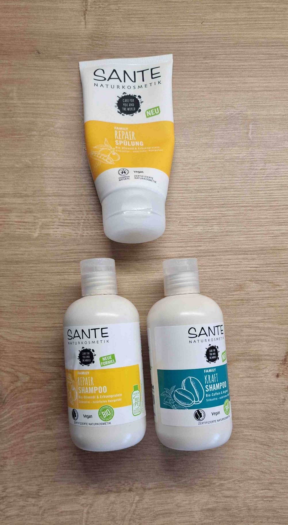 Sante-Shampoos und Conditioner