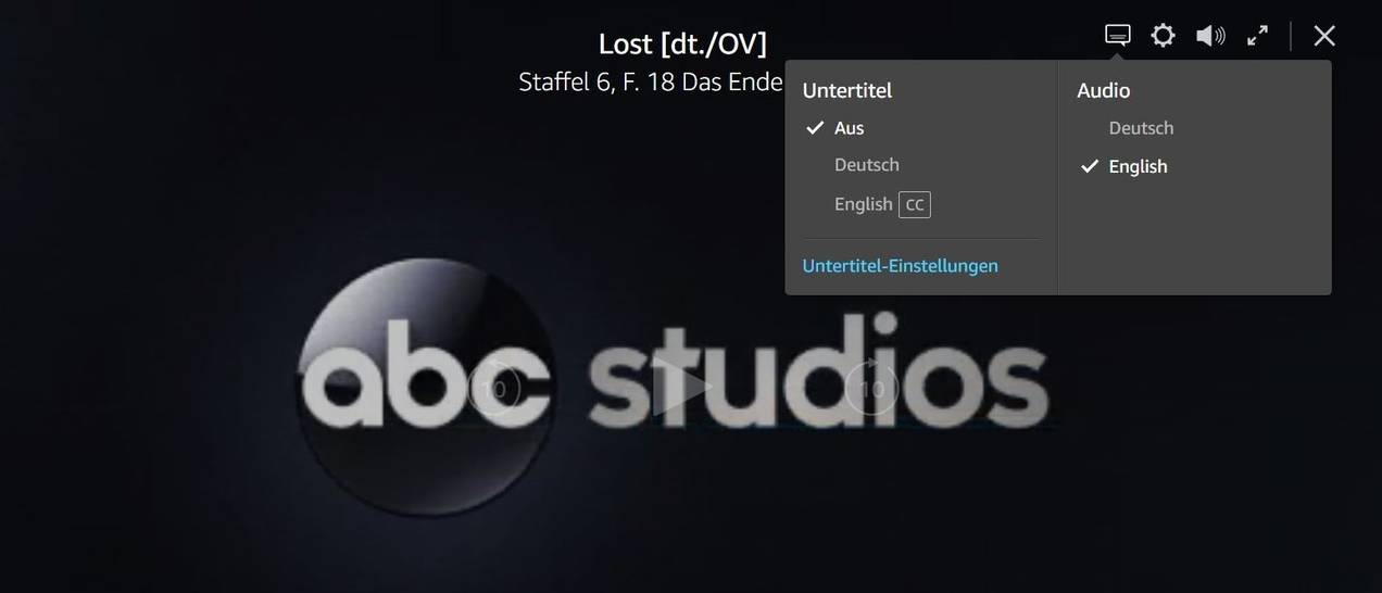 Amazon Prime So ändern Sie die Spracheinstellungen