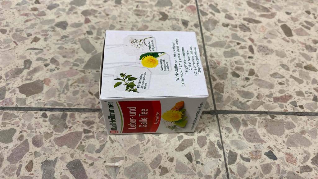 Lebertee im Test: Lebertee von der Rückseite