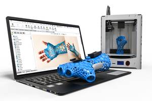 3D-Drucker-Software-Oberfläche-Test
