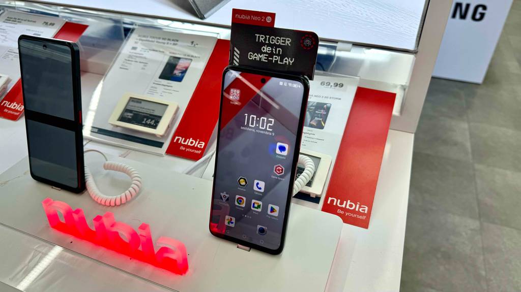 Der Startbildschirm des getesteten Gaming-Handy im Fokus.