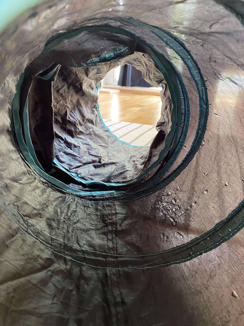 Der Katzentunnel: ein spielerisches Versteck für Haustiere.