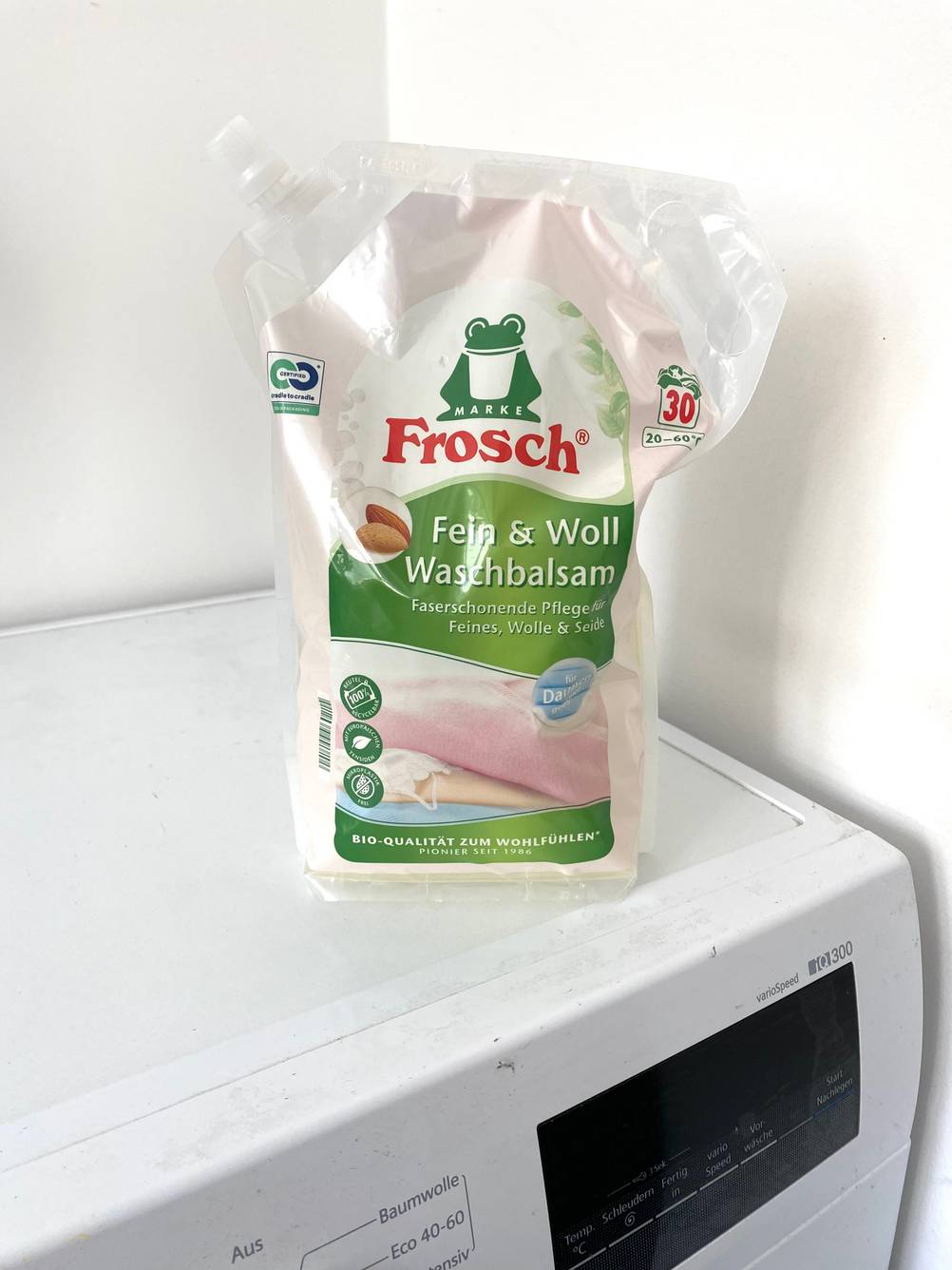 Waschmittel frosch